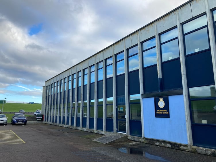 The current Air Engineering School in the Duke of Cornwall building