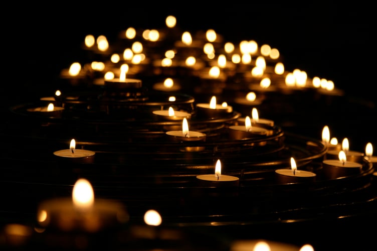 Candles All Souls Badshot Lea Upper Hale