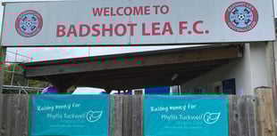 The perfect match: Badshot Lea FC holds community day for hospice