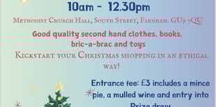 Weydon duo seek stallholders for festive bazaar