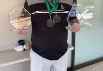 Farnham blind golfer Jason Bastable enjoys successful 2024 season