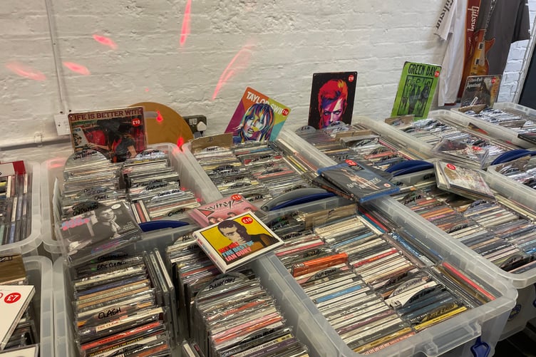 CD's at Farnham Debut Record Fair