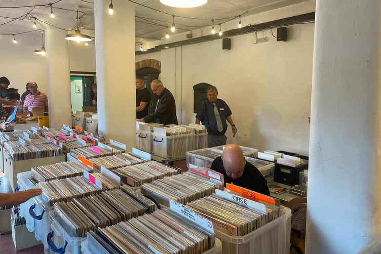 Vinyls at Farnham Record Fair