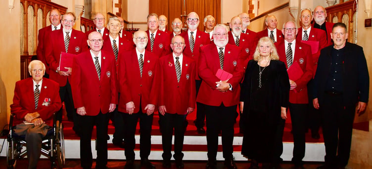 Rame Peninsula Male Voice Choir. (Picture: Andy Campfield)