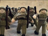 Knitted D-Day exhibition is one to remember