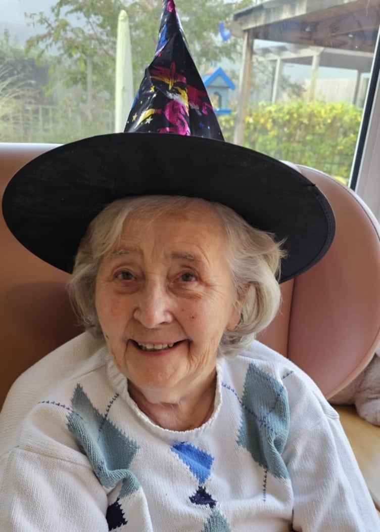 Residents of Camelot House and Lodge, including Barbara Doubtfire, were able to reminisce about Halloweens past.