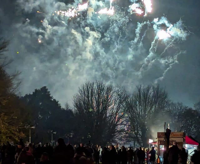Boom for charity as fireworks display raises £35k