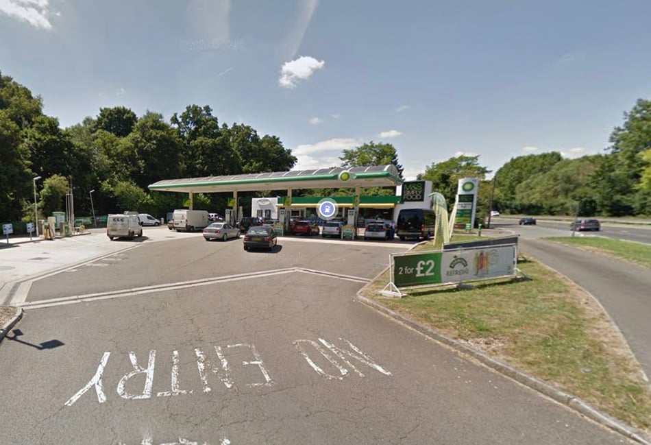 <p>The BP garage on Farnham bypass has the dubious honour of being the town's most "crime-ridden" spot with eight offences in total.</p>
