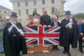 Town falls silent as wreaths laid to remember the fallen