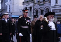 Veterans and dignitaries gather in Truro to pay tribute to the fallen