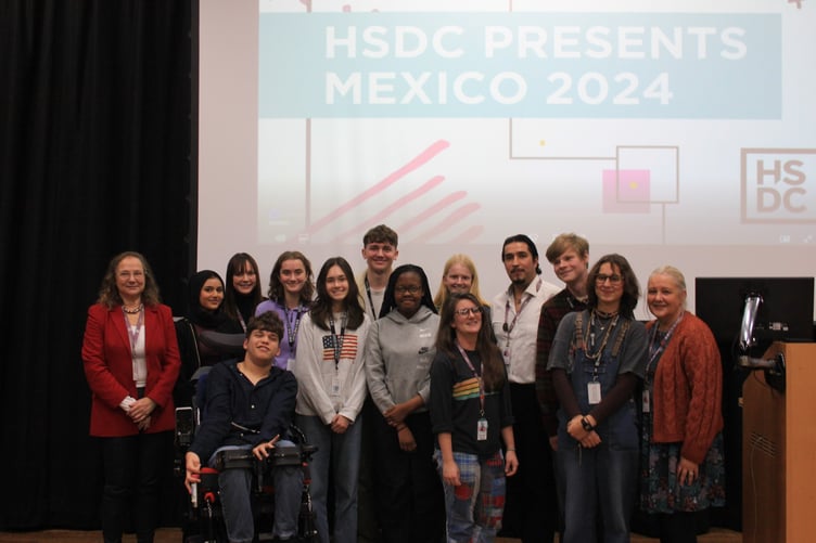 Screening of Arlo Kearns' Mexico trip documentary, Havant College, November 6th 2024.