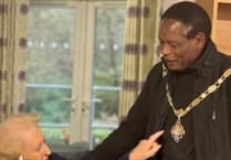Farnham mayor meets Wey Valley House residents ahead of Remembrance service