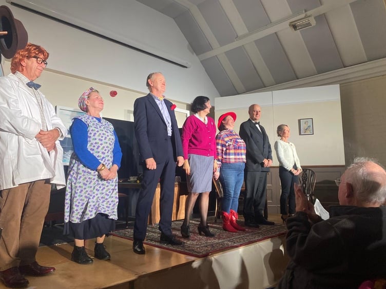 Who Killed The Secret Agent?, Bentley Amateur Dramatics Company, Bentley Village Hall, November 2024.