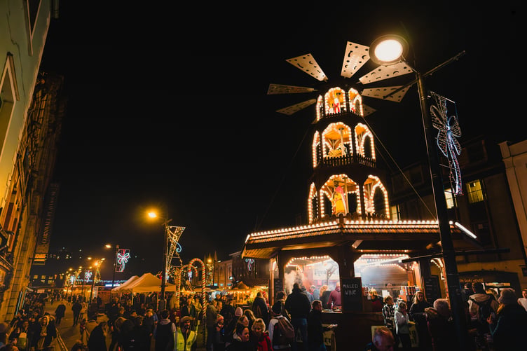 Truro Christmas Market - Lemon Quay
