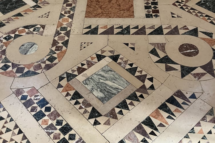 Truro Cathedral's Cosmatesque Floor