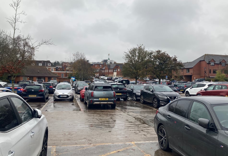 <p>Central Car Park in Farnham.</p>