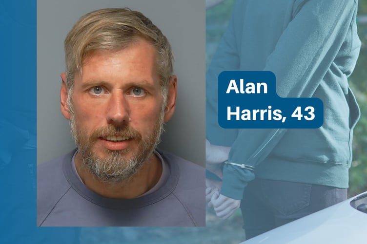Alan Harris is wanted by Surrey Police