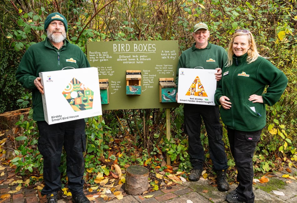 <p>Birdworld birds get smart home technology</p>