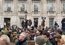 Farmaggedon on the streets of London as Hampshire and Surrey farmers join tax protest