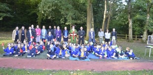 Tilford school students make great strides at new running track