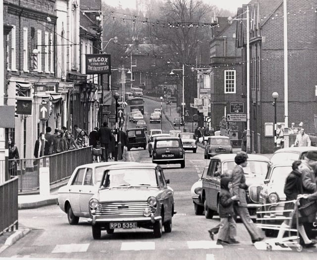 What Christmas looked like in Farnham back in 1971