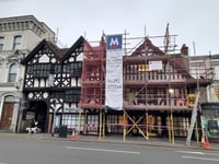 Prime retail unit in Farnham town centre undergoing major renovation