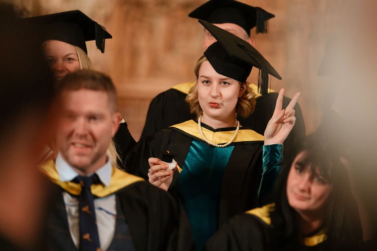 The Cornwall College Group graduation at Truro Cathedral