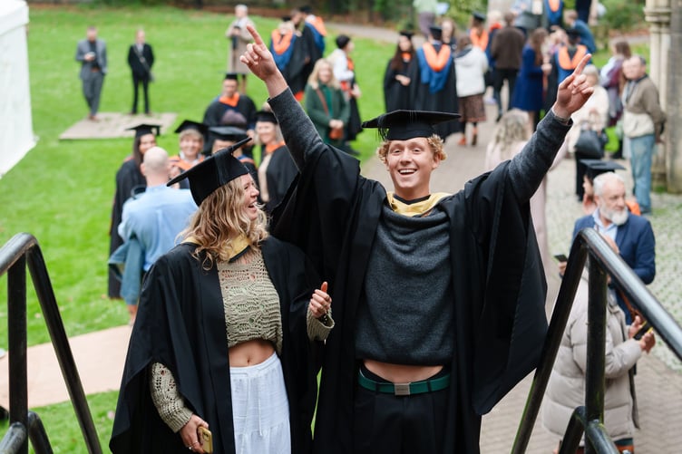 The Cornwall College Group graduation at Truro Cathedral