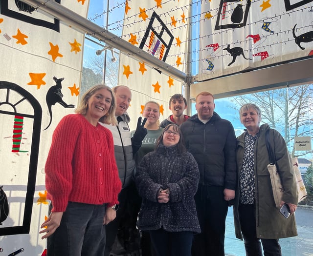 Enterprise19 are screen stars after decorating Maltings