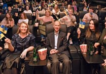 VIDEO: The Duke of Edinburgh visits The Ambassadors theatre in Woking