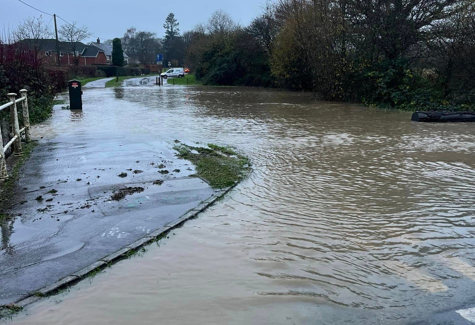 <p>The Longmoor Road junction in Greatham</p>