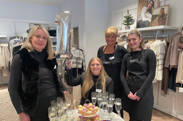 The White Company celebrate 1 year anniversary in Lion and Lamb yard