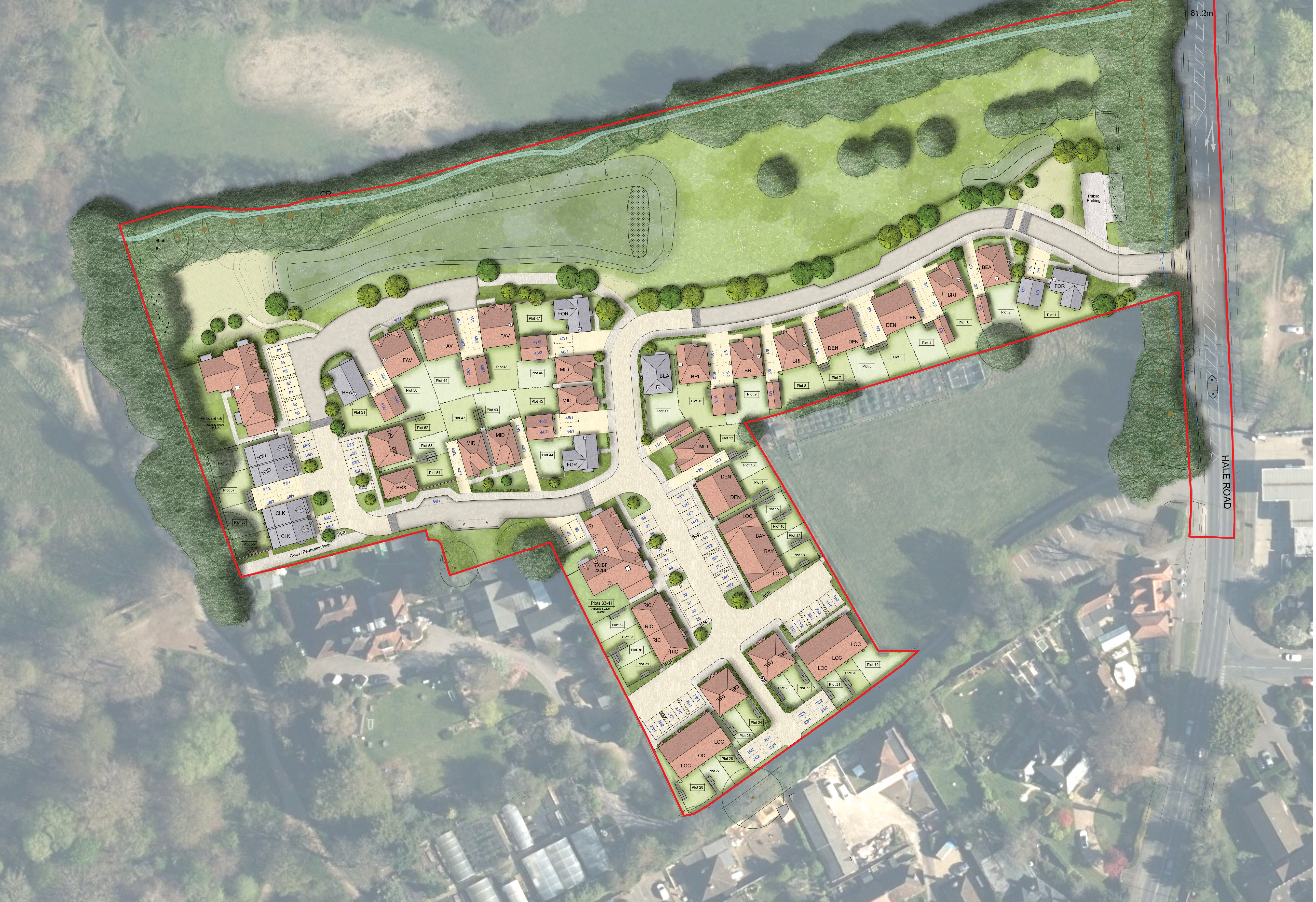 Planning permission approved 65 new homes in Farnham | farnhamherald.com