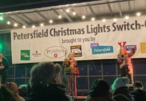VIDEO: Festive spirit shines in Petersfield at Christmas lights switch-on
