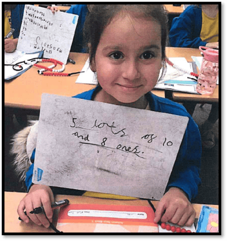 Sara Sharif at school