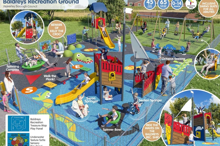 Baldreys play area PIC1