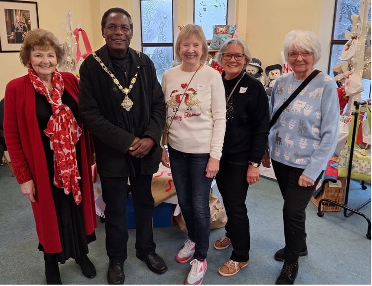 St Thomas Bourne Christmas Market Mayor