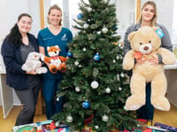 Vets deliver Christmas joy to less fortunate