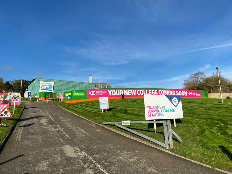 The project to transform the college is being funded by the government. Picture: Andrew Townsend