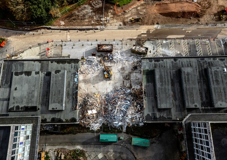 The redevelopment of the campus is being undertaken in phases. Picture: Paul Williams