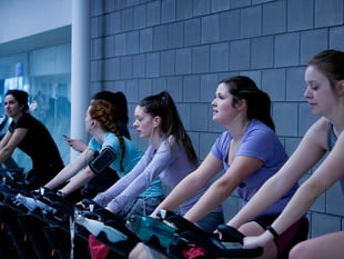 Cyclists spin around to raise money for The Rosemary Foundation