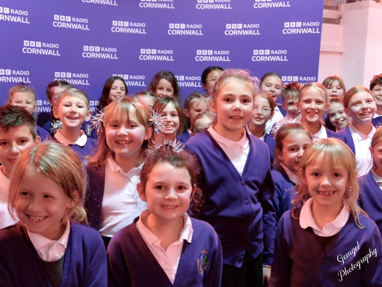 Schoolchildren at Truro Primestock Show