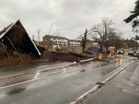 Live Storm Darragh updates from Herald & Post area