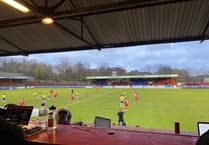 Aldershot Town beat Wealdstone in FA Trophy third round proper tie at EBB Stadium