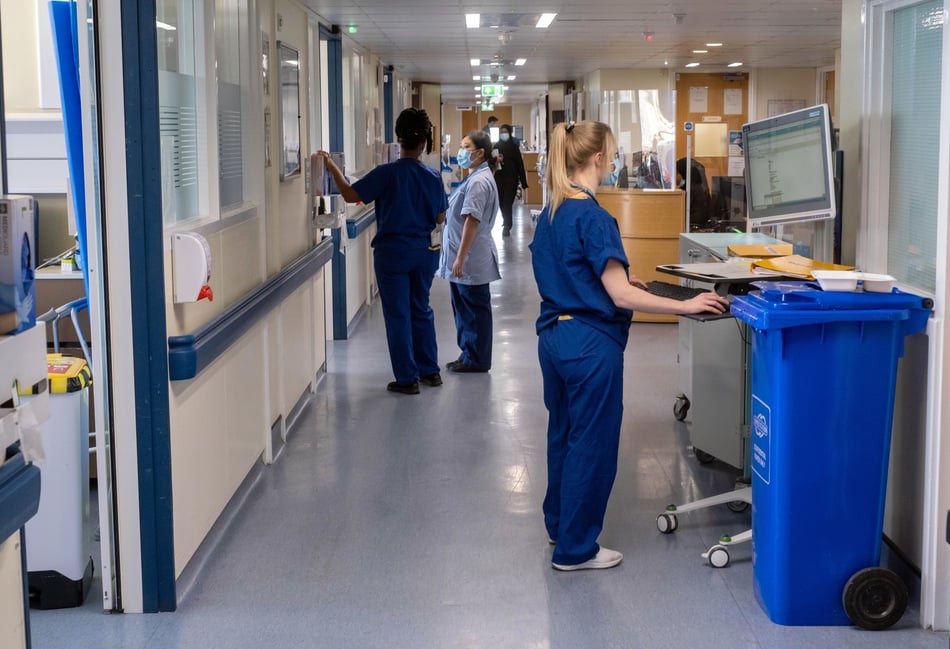 <p>Virtual wards are reducing the need for patients to enter hospital (Photo: PA)</p>
