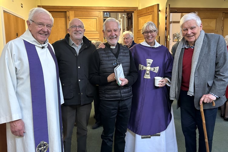David Adams retiring priest Bourne
