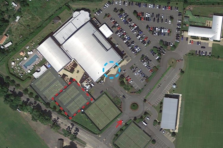 David Lloyd Leisure Padel Farnham application