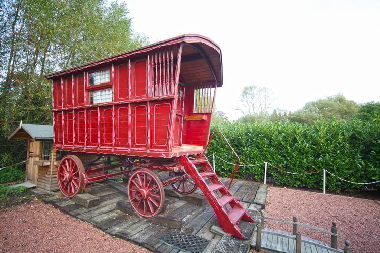 Gypsy caravan Bishops Meadow Sir Ray