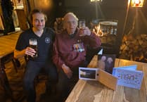 Drink with his grandson gave Ed a perfect 100th birthday