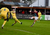 Farnham Town manager Paul Johnson accepts point after competitive Isthmian League game against Ascot United